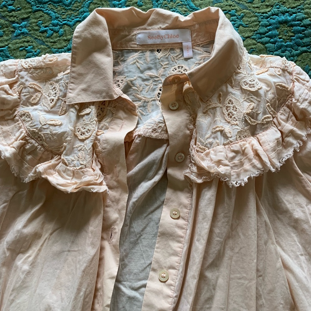 Pink Chloe blouse